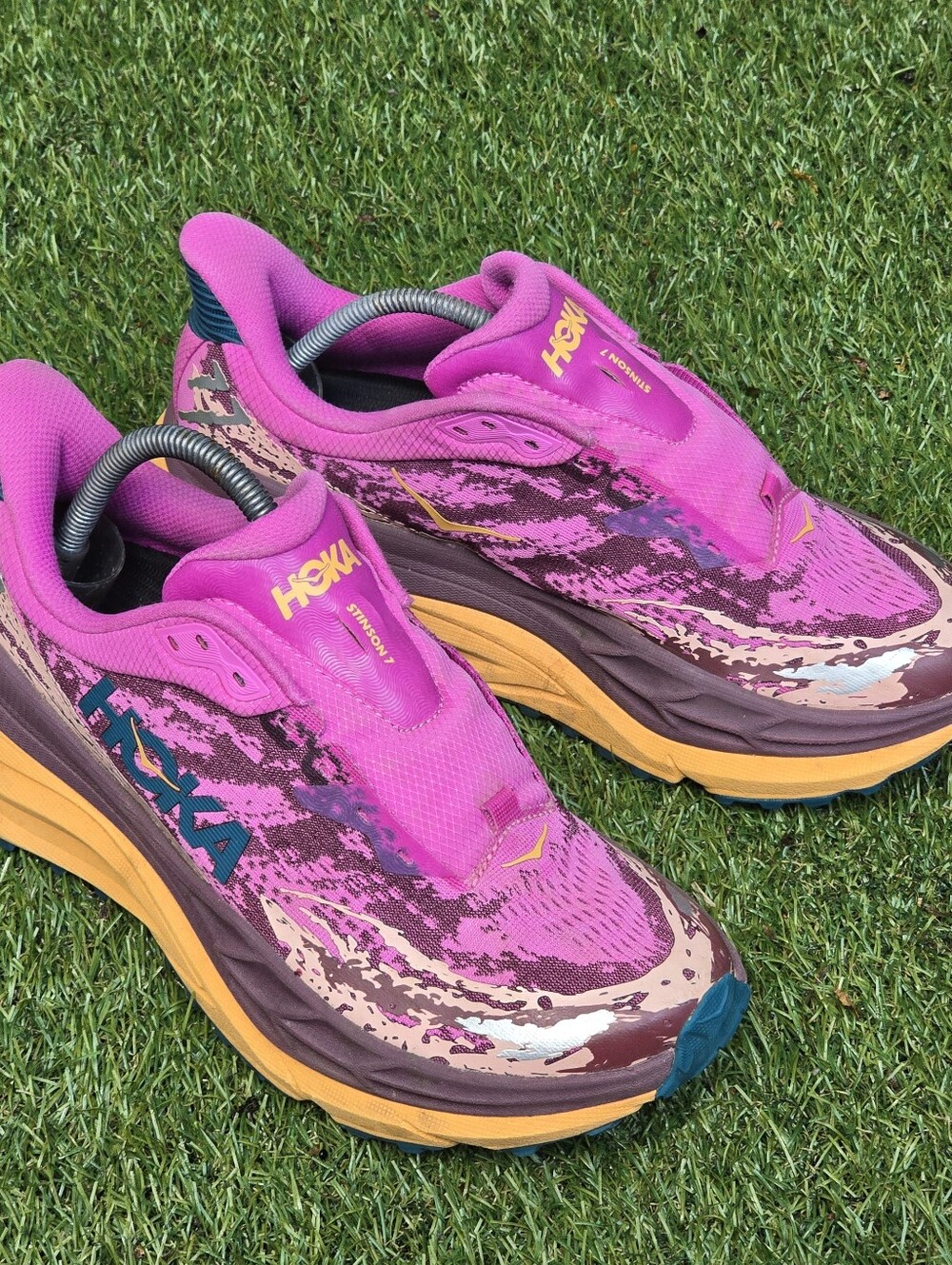 HOKA STINSON  7 - Women's Sneakers  - SIZE 9.B ( no Laces)